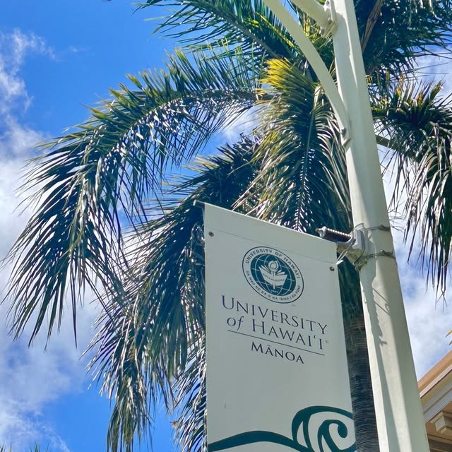 Every day at UH Manoa feels like a journey through paradise. Surrounded by  lush greenery, stunning mountains, and the gentle breeze, this campus truly  embodies the spirit of Hawaiʻi. Grateful for the